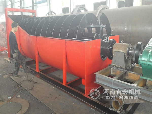 螺旋洗石機、移動輸送機發(fā)往東北